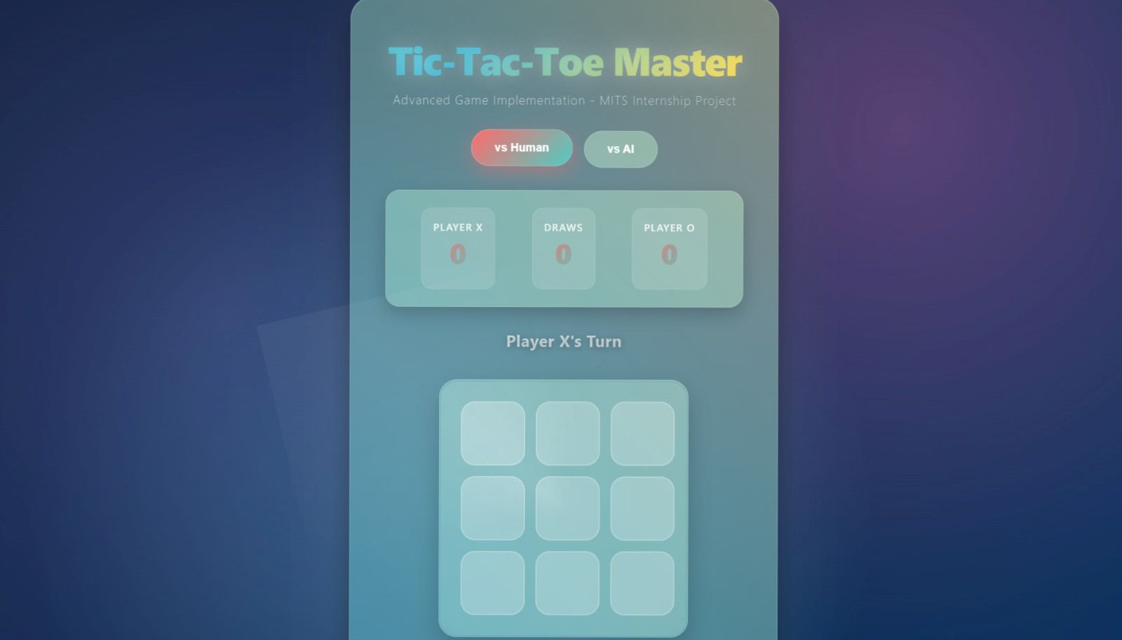 Tic-Tac-Toe Master